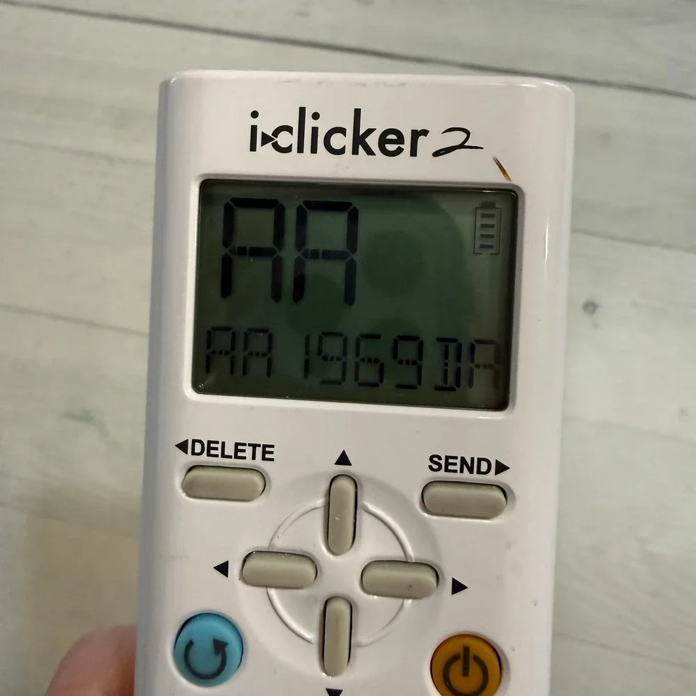 IClicker 2 student response remote